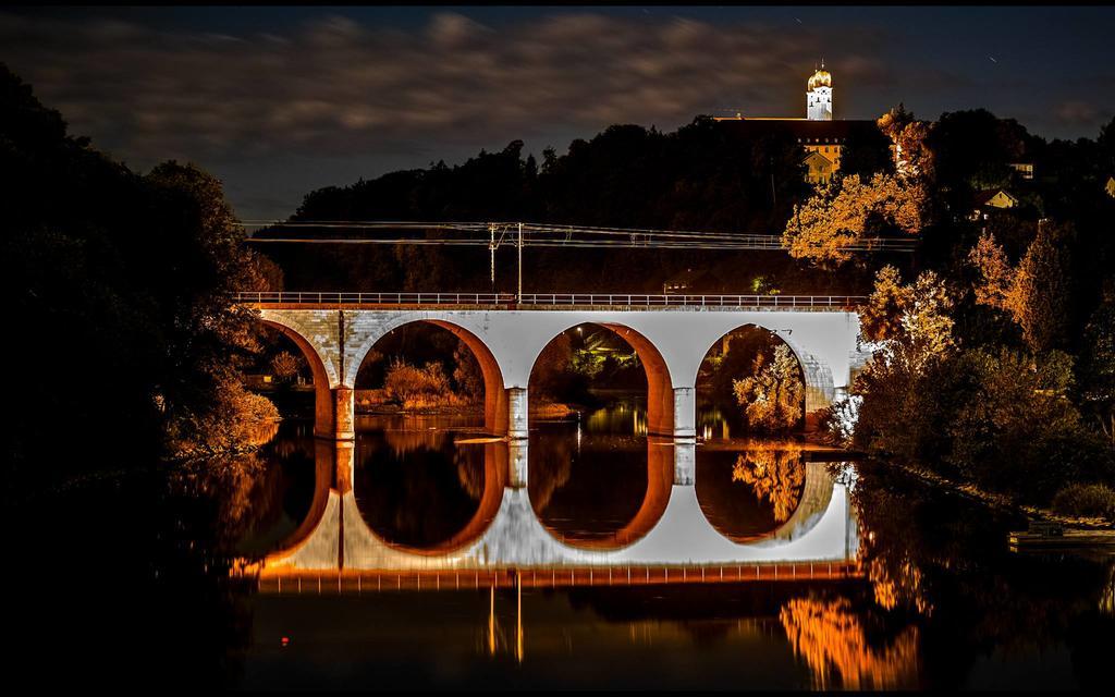 ホテルWittelsbacher Zollhaus フィルスホーフェン・アン・デア・ドナウ エクステリア 写真